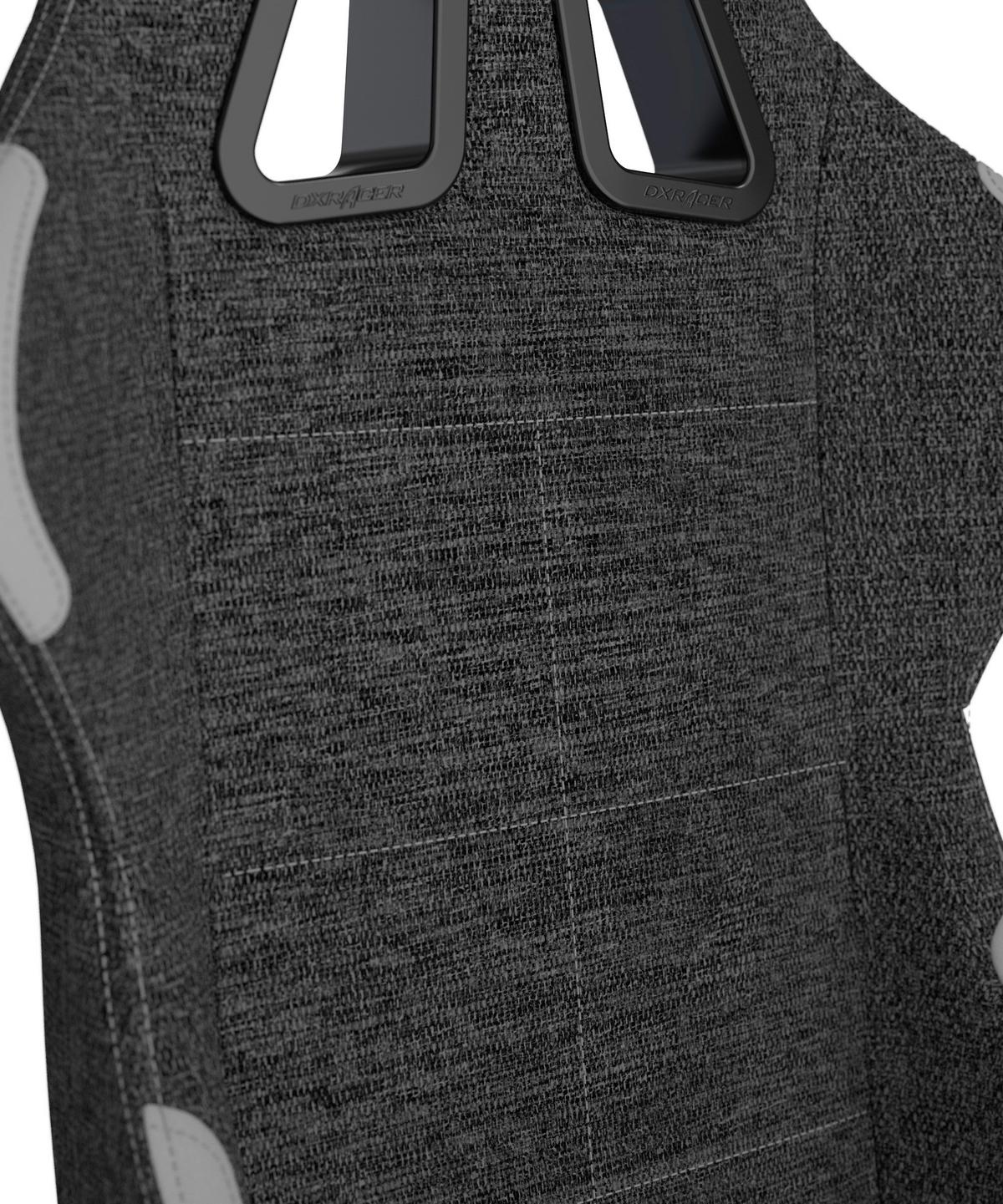 Gamingstuhl Formula Grau/Schwarz B: 70cm - Schwarz/Grau, KONVENTIONELL, Kunststoff/Textil (70/129/70cm) - Dxracer