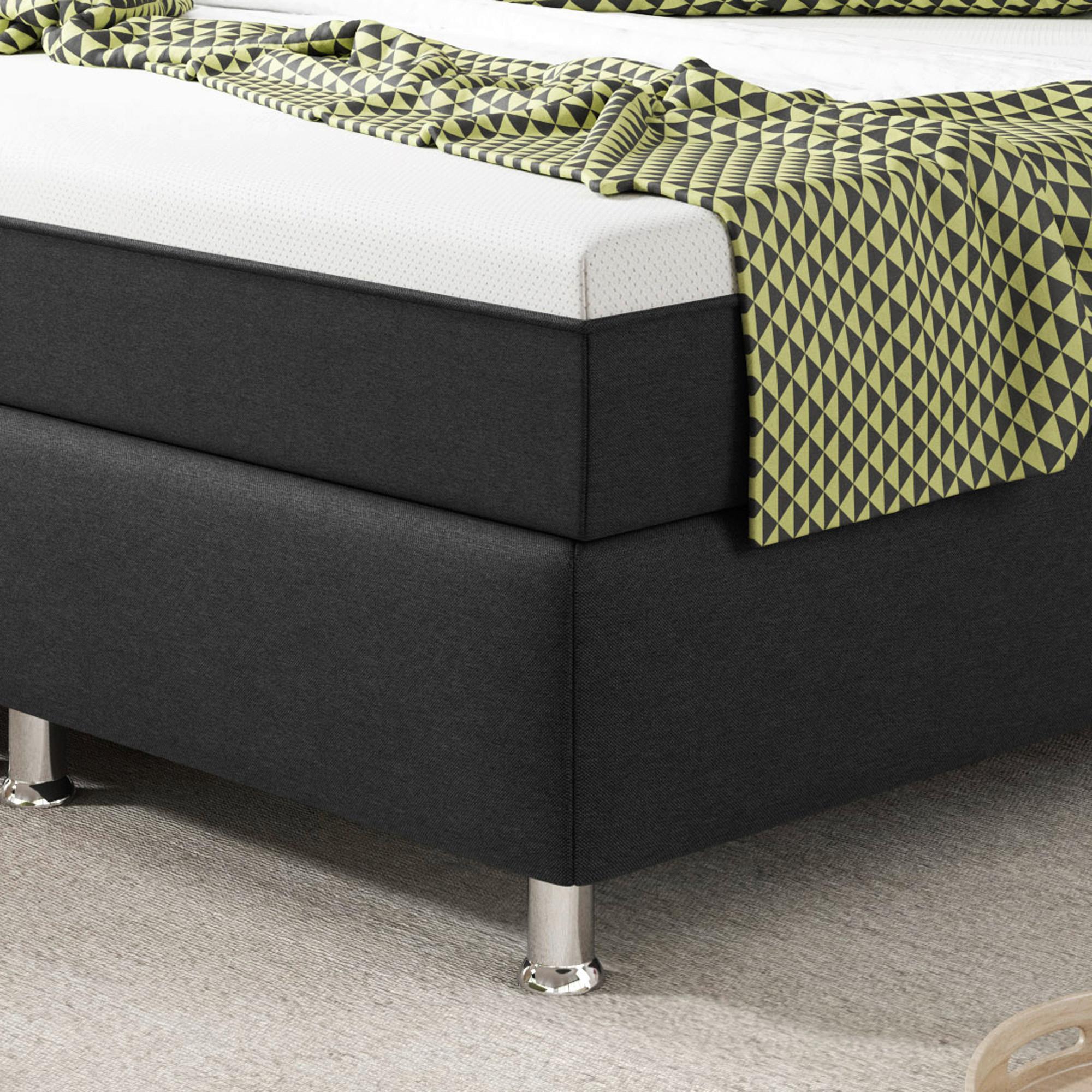 Boxspringbett mit Topper