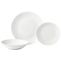 Jídelní souprava SUSANNA, 18-dílná - bílá, Konvenční, keramika - Based