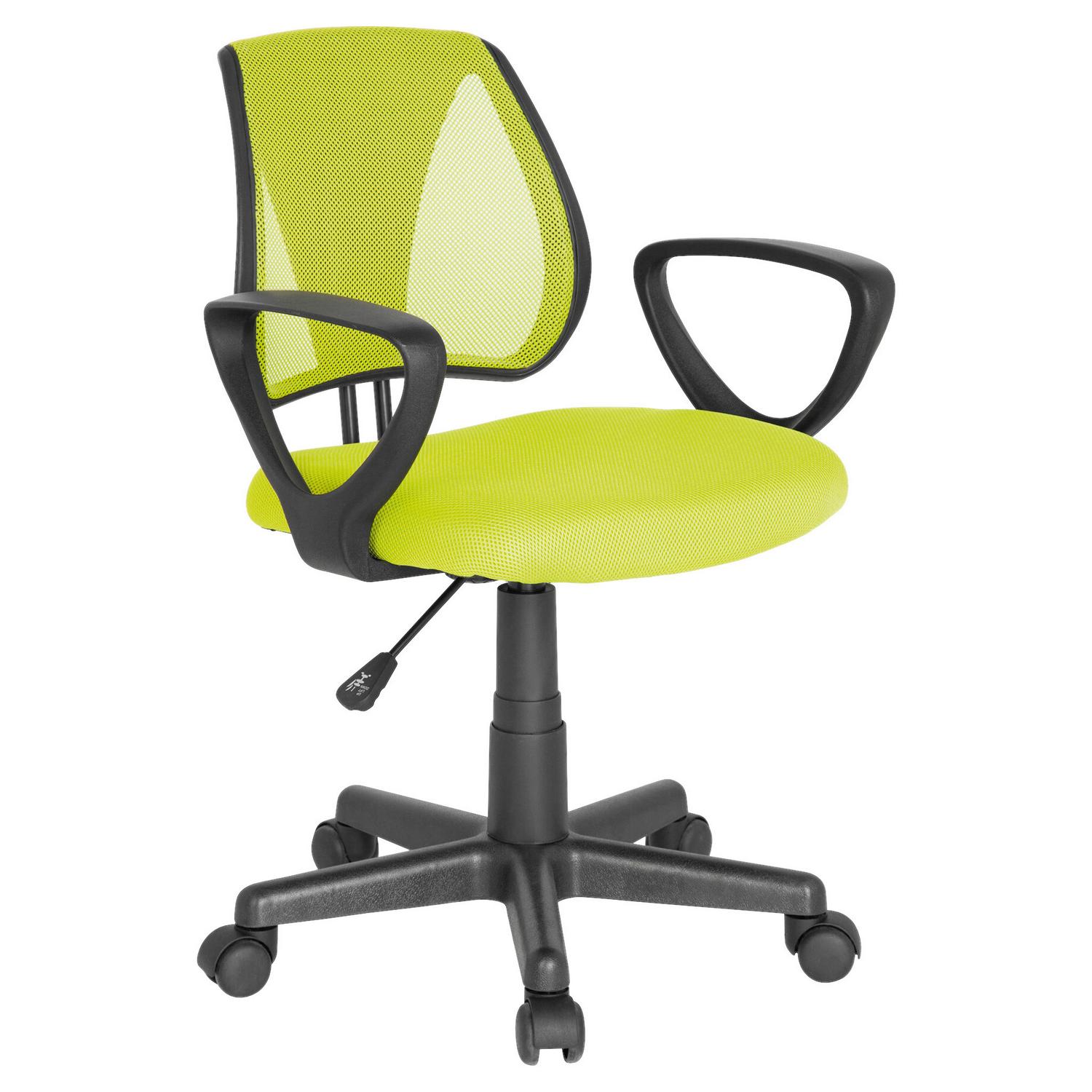 Jugenddrehstuhl Kiddy CD Grün 58x75-92x45 cm