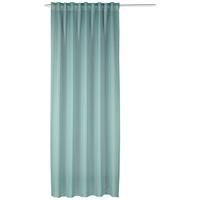 Vorhang mit Band Kiara 135x245 cm Petrol - Petrol, MODERN, Textil (135/245cm) - Luca Bessoni