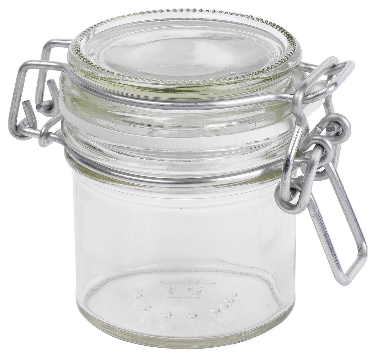 Einmachgläser 6er-set Gothika Je Ca. 90 Ml, Auslaufsicher - Transparent, Basics, Glas (6,5/7,6cm) - Mäser
