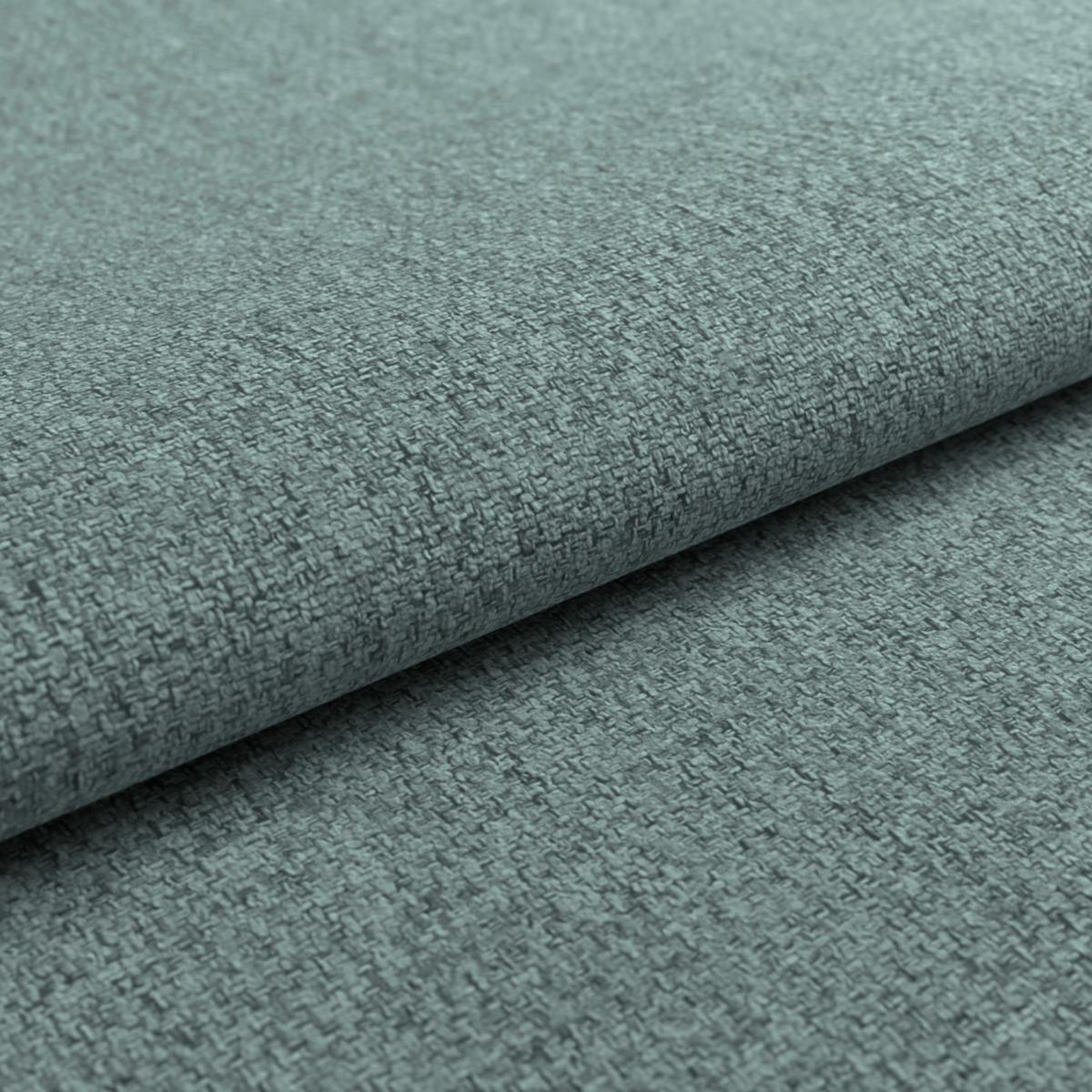 Boxspringbett Mira Webstoff Blau, Lf: 180x200cm - Blau/Silberfarben, KONVENTIONELL, Holz/Textil (180/200cm)