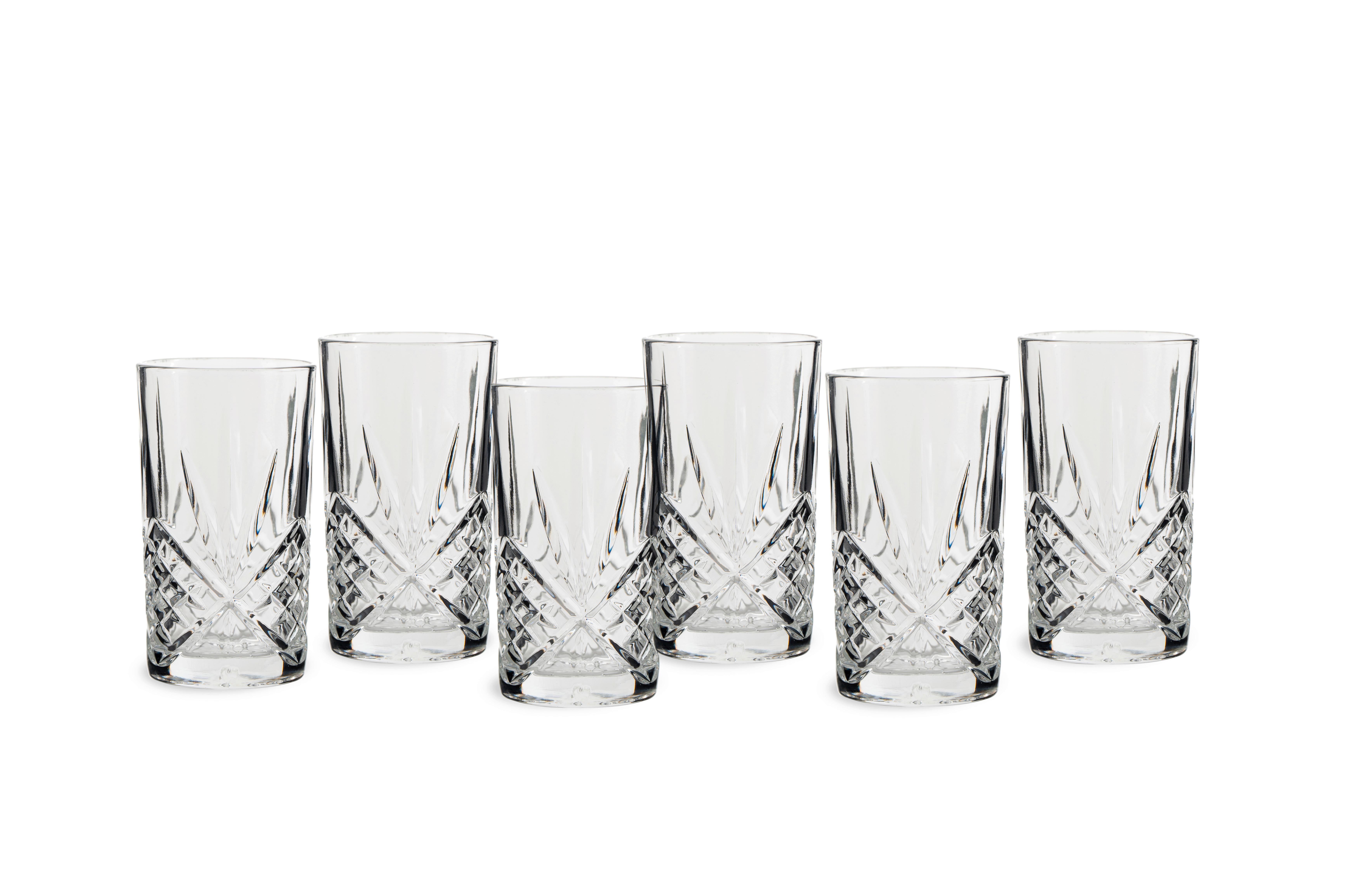Pohárkészlet Ew-Tg-2807 - áttetsző, Basics, üveg (7,7/13,8cm) - Echtwerk