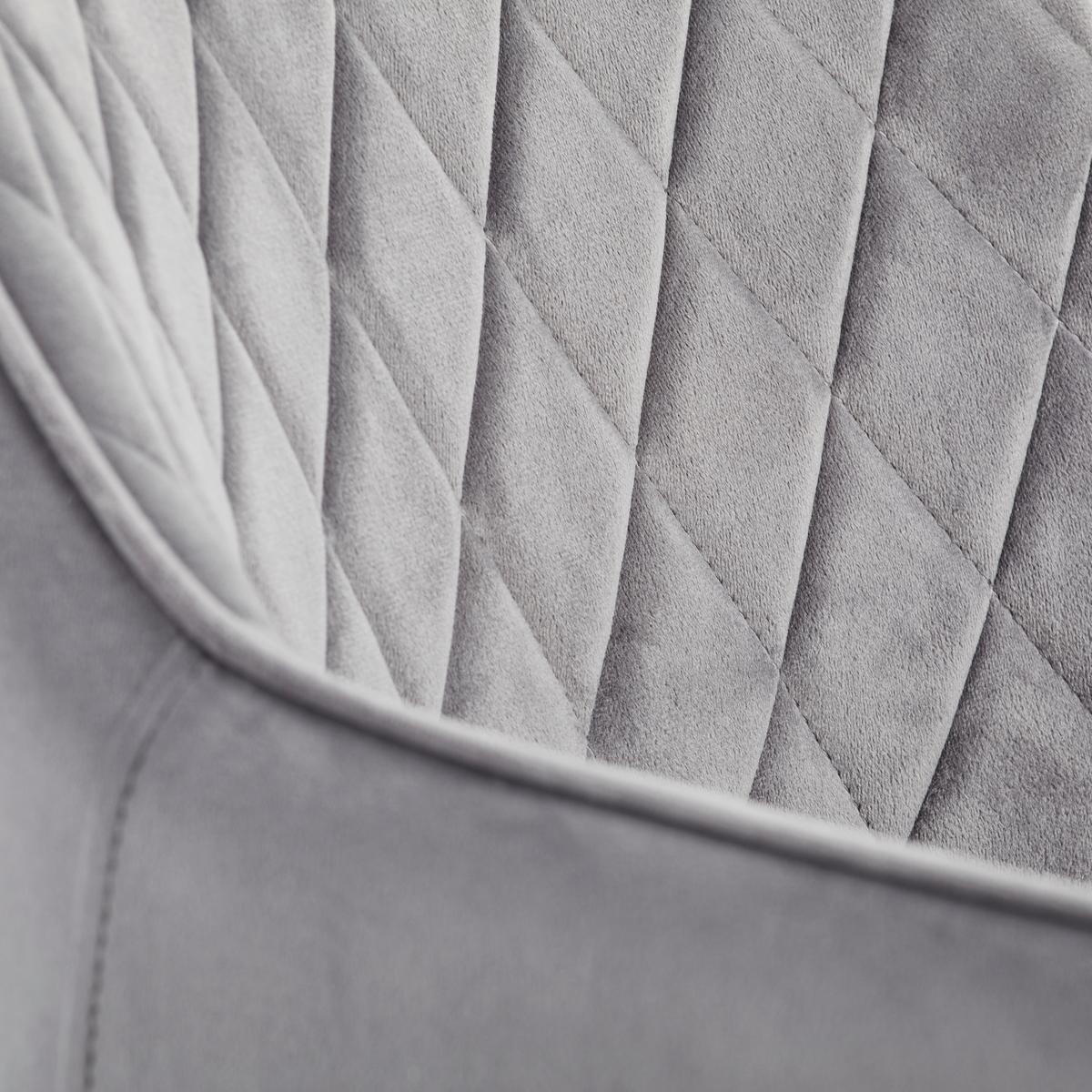 Armlehnstuhl-set 2er Genua Dunkelgrau Gepolstert - Dunkelgrau/Schwarz, KONVENTIONELL, Holz/Textil (56/80,5/56cm) - MID.YOU