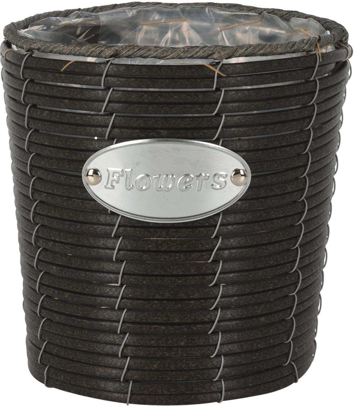 Kaspó Szett - természetes anyagok (25/25/25cm)