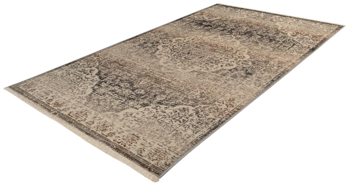 Orientteppich Charu 700 - Beige, KONVENTIONELL, Textil (80/150cm)