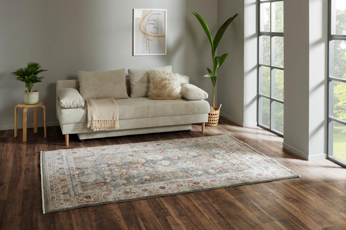 Webteppich Grün Klassisch Tissaia 120/X60 cm - Grün, Basics, Textil (120/160cm) - James Wood