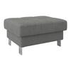Hocker Savona - Dunkelgrau, MODERN, Textil (90/44/73cm) - Ondega