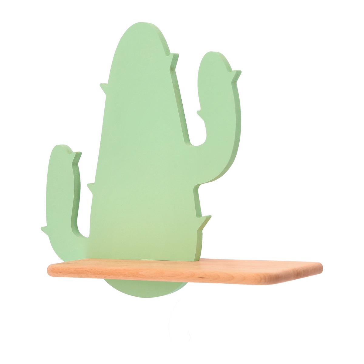 Kinderwandleuchte 21-00927 Cactus 2 - Grün, Basics, Holz/Holzwerkstoff (33/12/29.5cm)