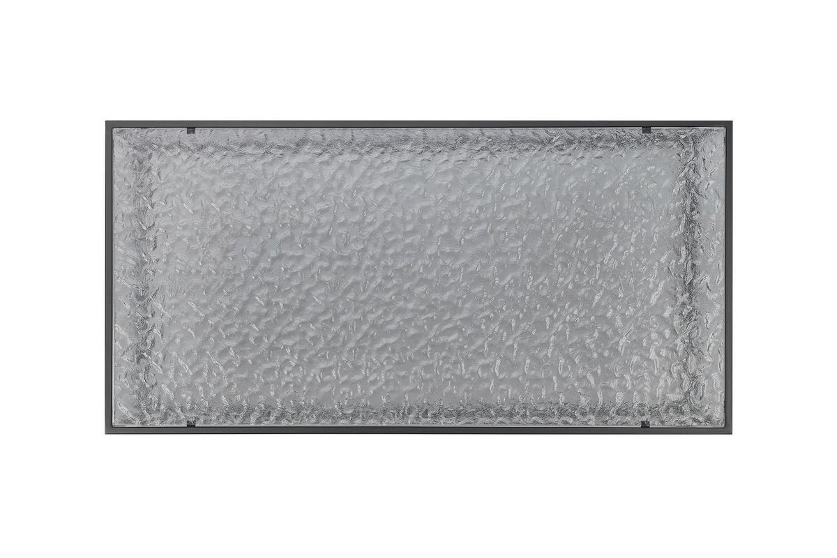 Couchtisch Schwarz B: 55 Cm - Schwarz, Design, Glas/Metall (110/55/45cm) - Livetastic