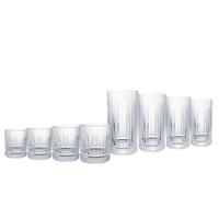 Gläserset 8-Teilig. Glas - Transparent, Basics, Glas - Creatable