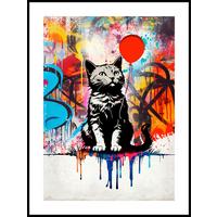 Bild Hannelore - Multicolor/Schwarz, KONVENTIONELL, Holzwerkstoff (60/80cm) - James Wood