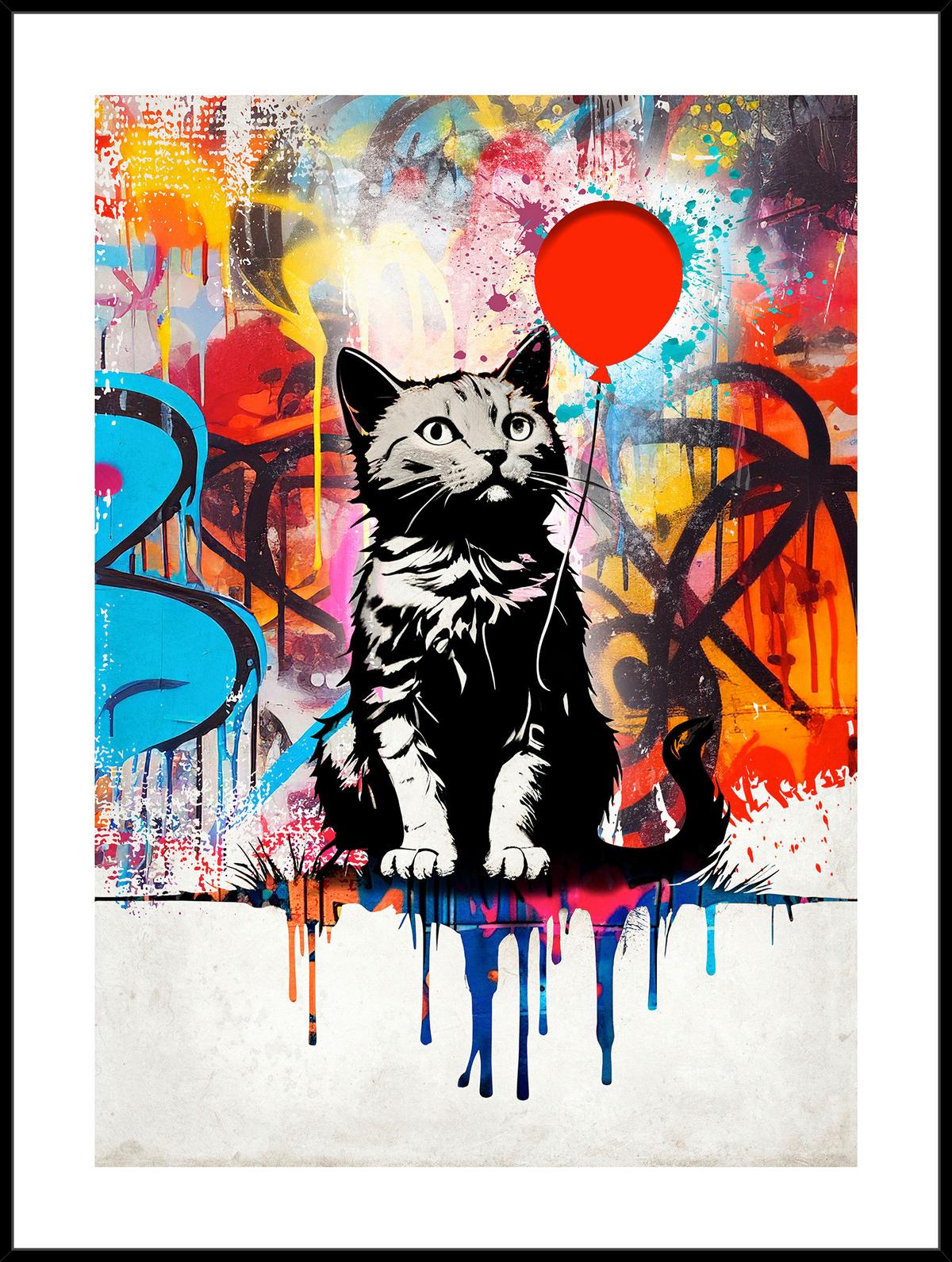 Bild Hannelore - Multicolor/Schwarz, KONVENTIONELL, Holzwerkstoff (60/80cm) - James Wood