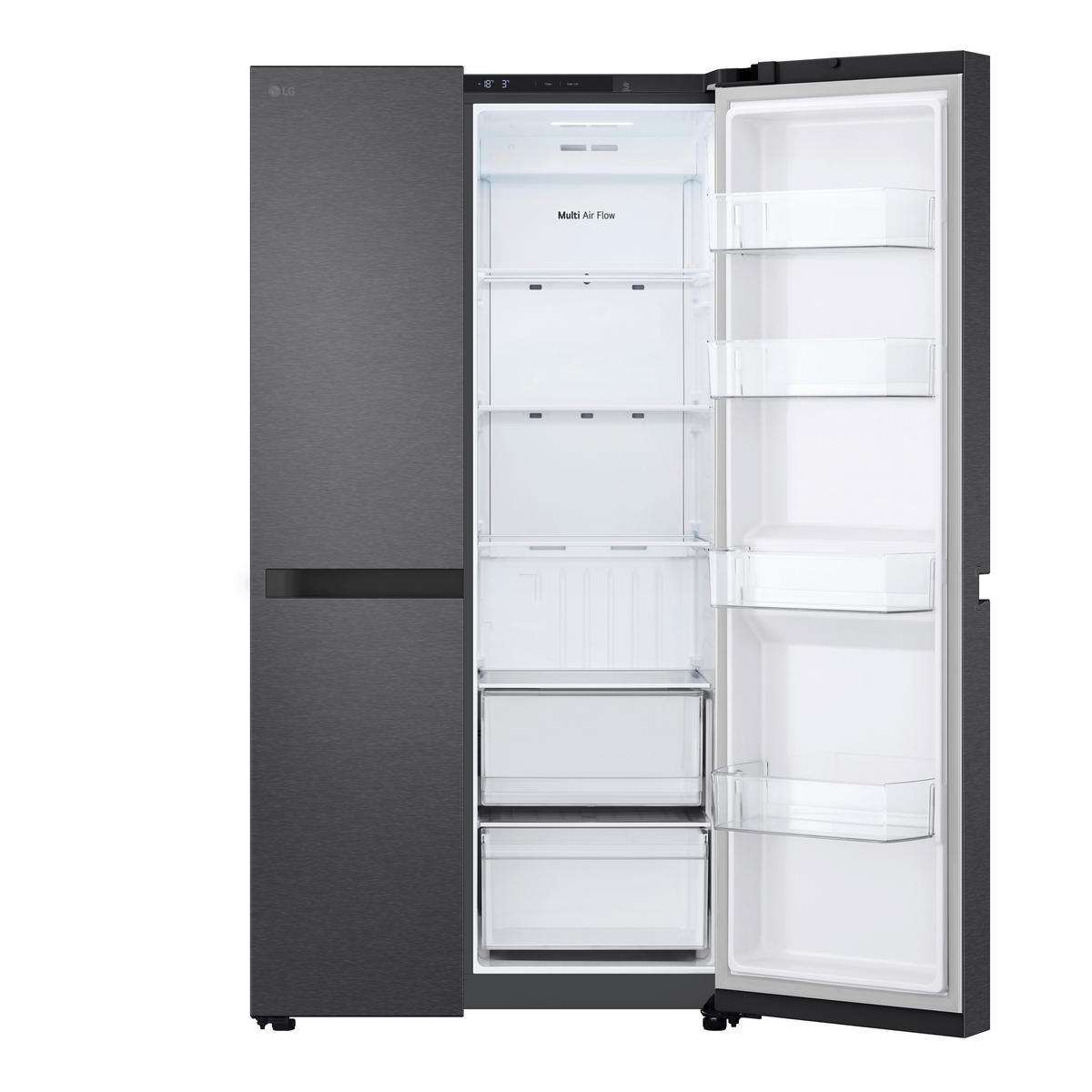 Side-By-Side Gsbc40eppe - Schwarz, Basics, Metall (92,3/179/73,5cm) - LG