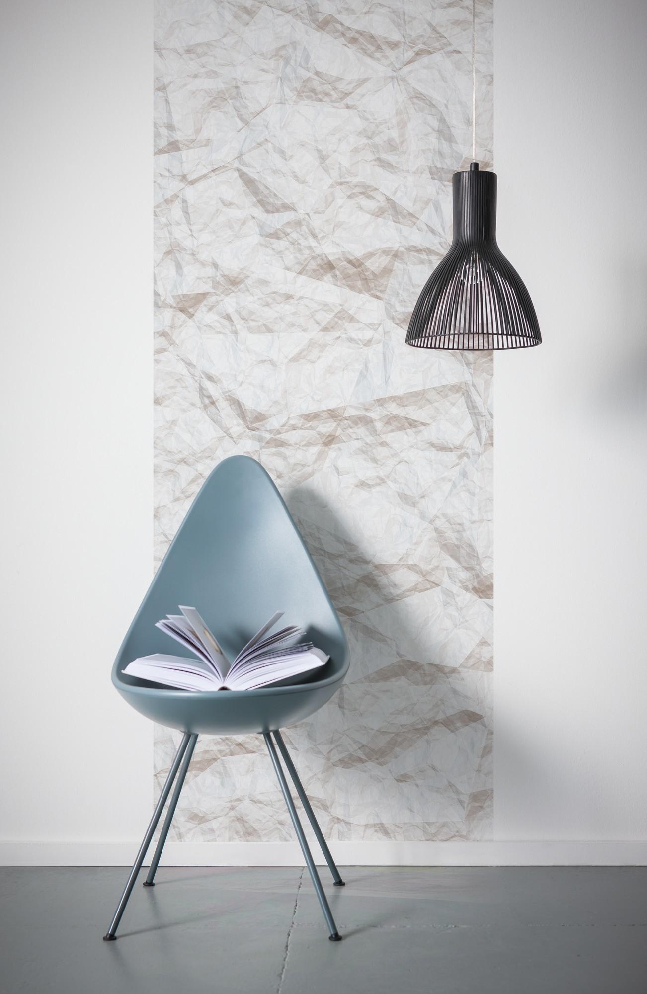 Vliestapete 6046a-Vd1 Crumpled Panel - Design (100/250cm)