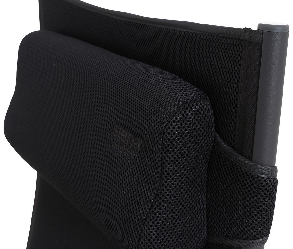 Garten-relaxliegel Klappbar Aluminium - Anthrazit, KONVENTIONELL, Textil/Metall (69/124/84cm) - Siena Garden