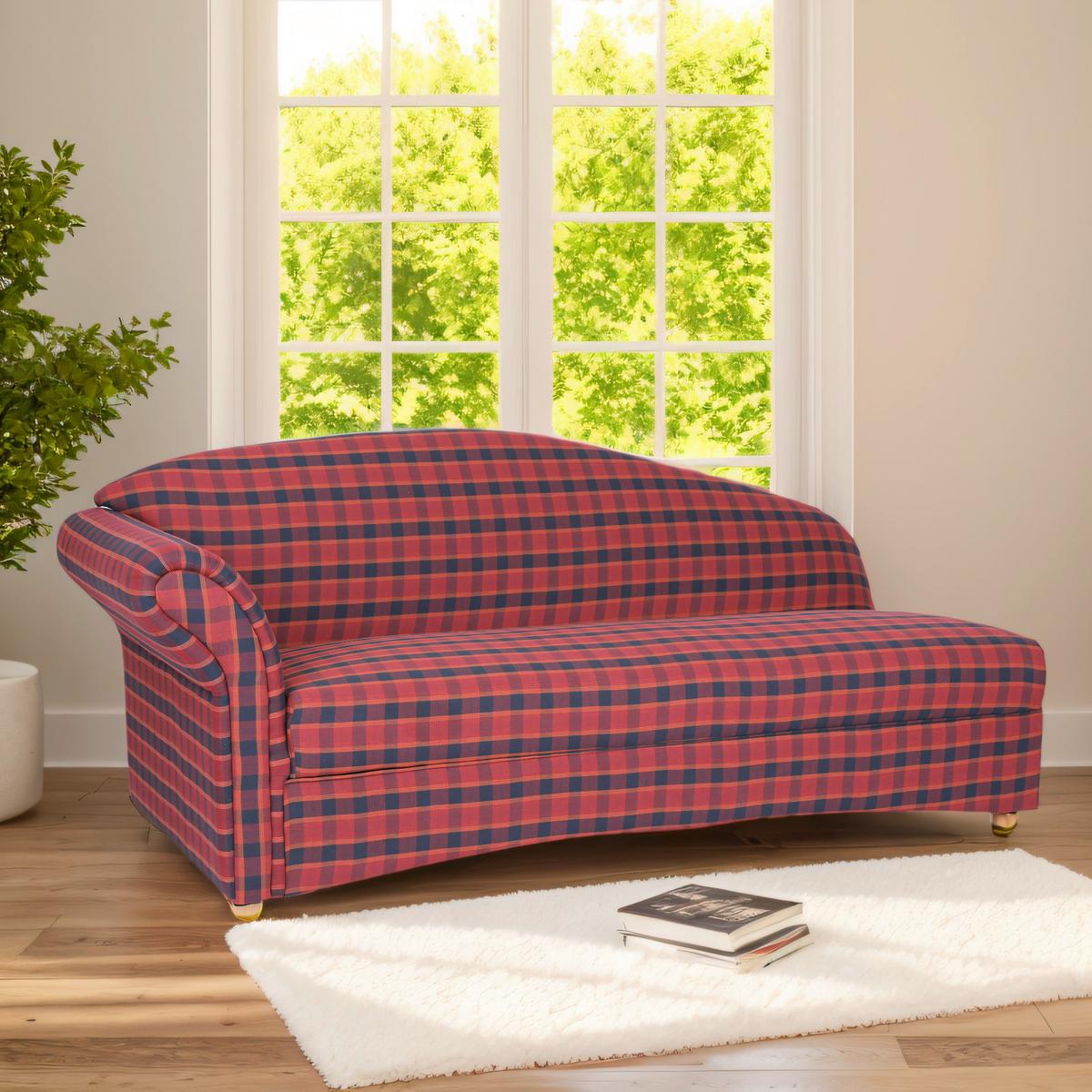 3-Sitzer Loretta mit linker Armlehne,  ca.193x83x85 cm - Bordeaux, Basics, Holz/Textil (193cm)