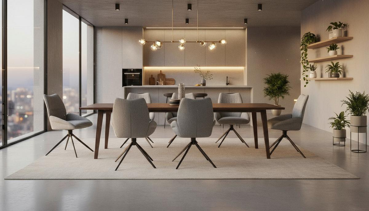 Armlehnstuhl Elina Leinenoptik Hellgrau B: 51 Cm - Hellgrau/Schwarz, Trend, Textil/Metall (51/90/62cm)