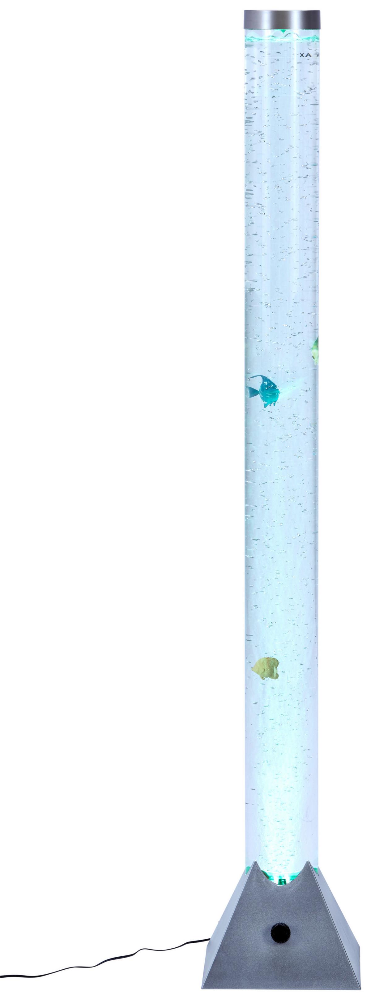 Stehleuchte Motion Sprudels Titanfarben - Titanfarben, Basics, Kunststoff (21,5/130/21,5cm)