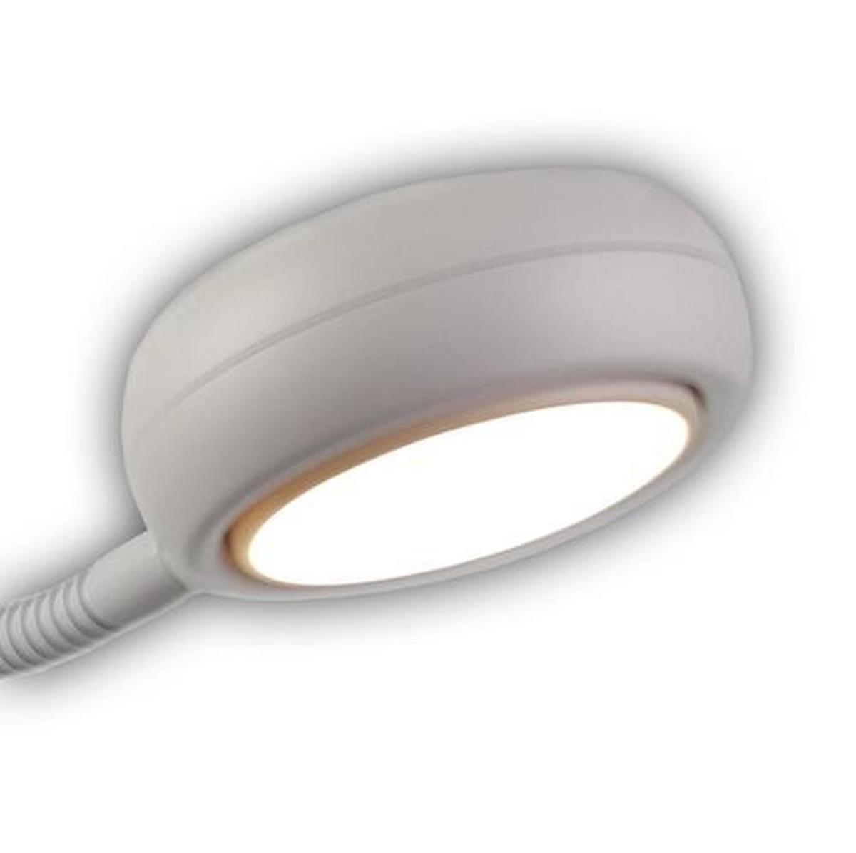 LED-Tischlampe Sunny Weiß für Kinder - Weiß, KONVENTIONELL, Holz/Kunststoff (20/43/20cm) - Niermann