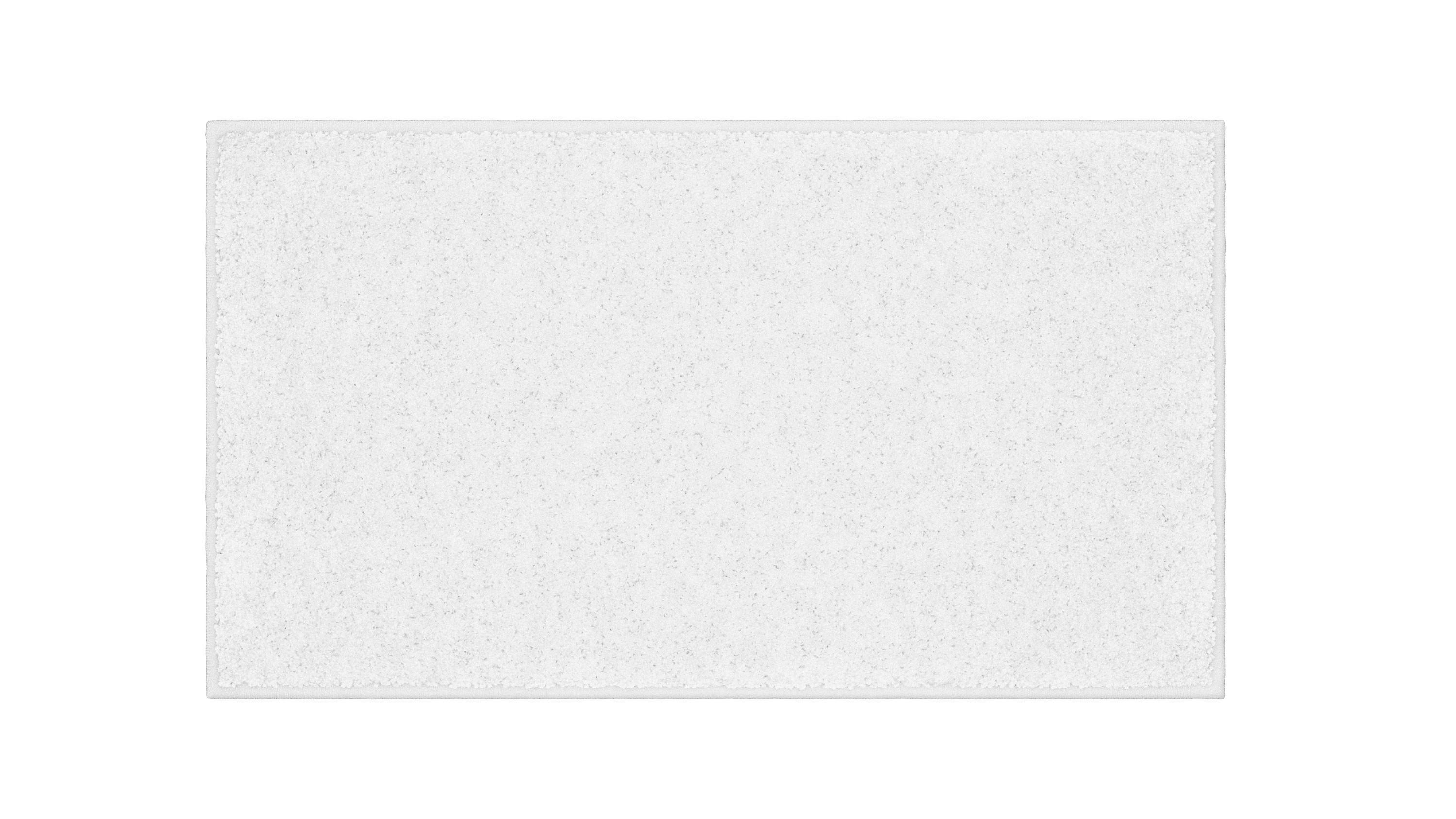 Badematte Roman - Weiß, Basics, Textil (65/115cm) - Grund