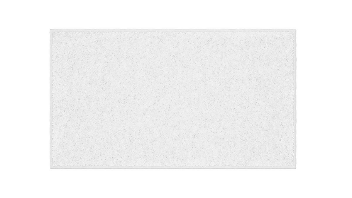 Badematte Roman - Weiß, Basics, Textil (65/115cm) - Grund
