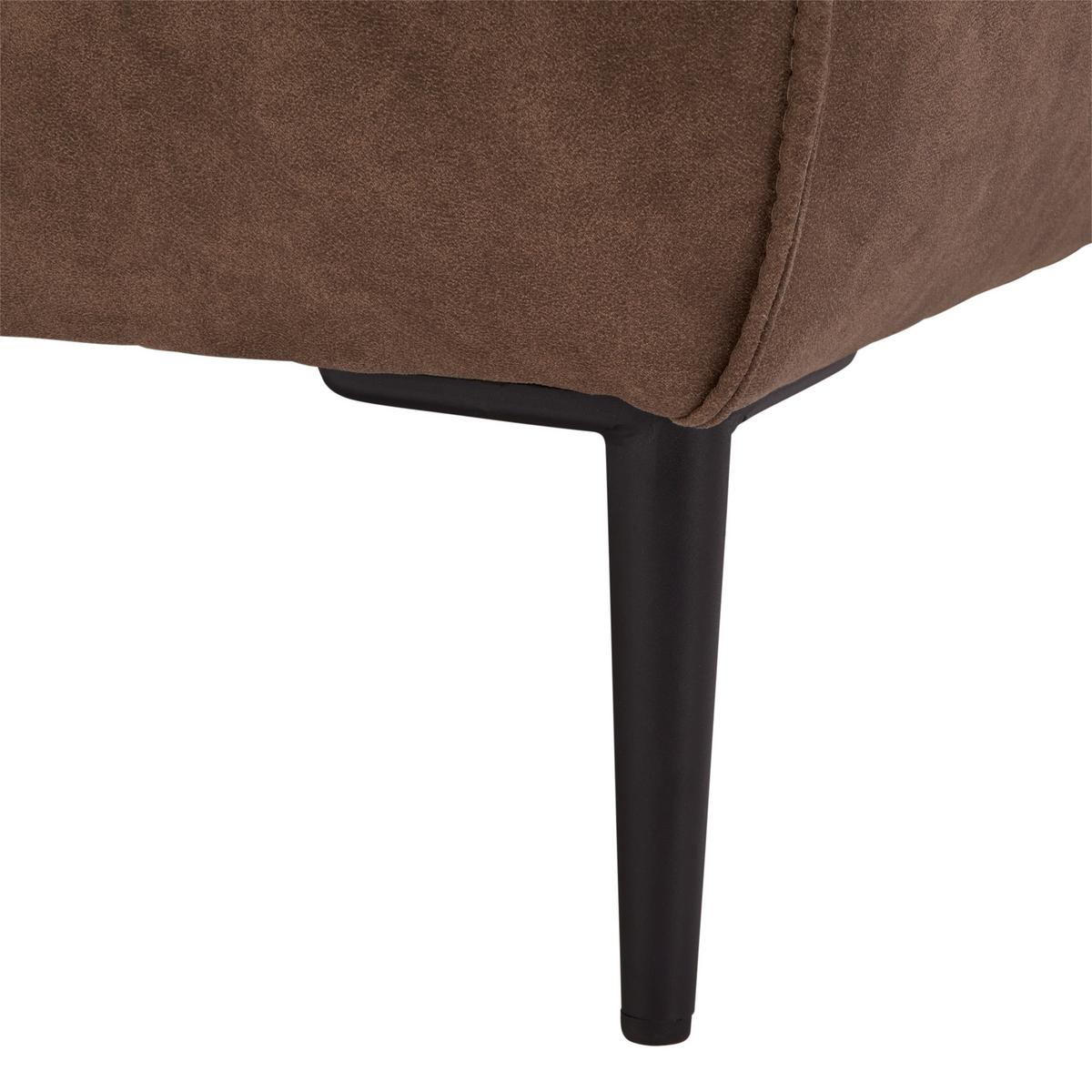 Sarokkanapé Kobe - barna, Design, textil (222/272cm) - Livetastic