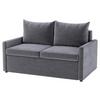 Schlafsofa Cologne Dunkelgrau B: 152cm - Dunkelgrau/Schwarz, Design, Textil (152/89/92cm) - MID.YOU