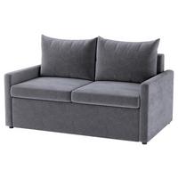 Schlafsofa Cologne Dunkelgrau B: 152cm - Dunkelgrau/Schwarz, Design, Textil (152/89/92cm) - MID.YOU