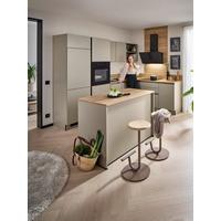 Eckküche Win mit Insel - Eichefarben/Creme, MODERN, Holzwerkstoff (278,2/205,2cm) - Express-Kuechen