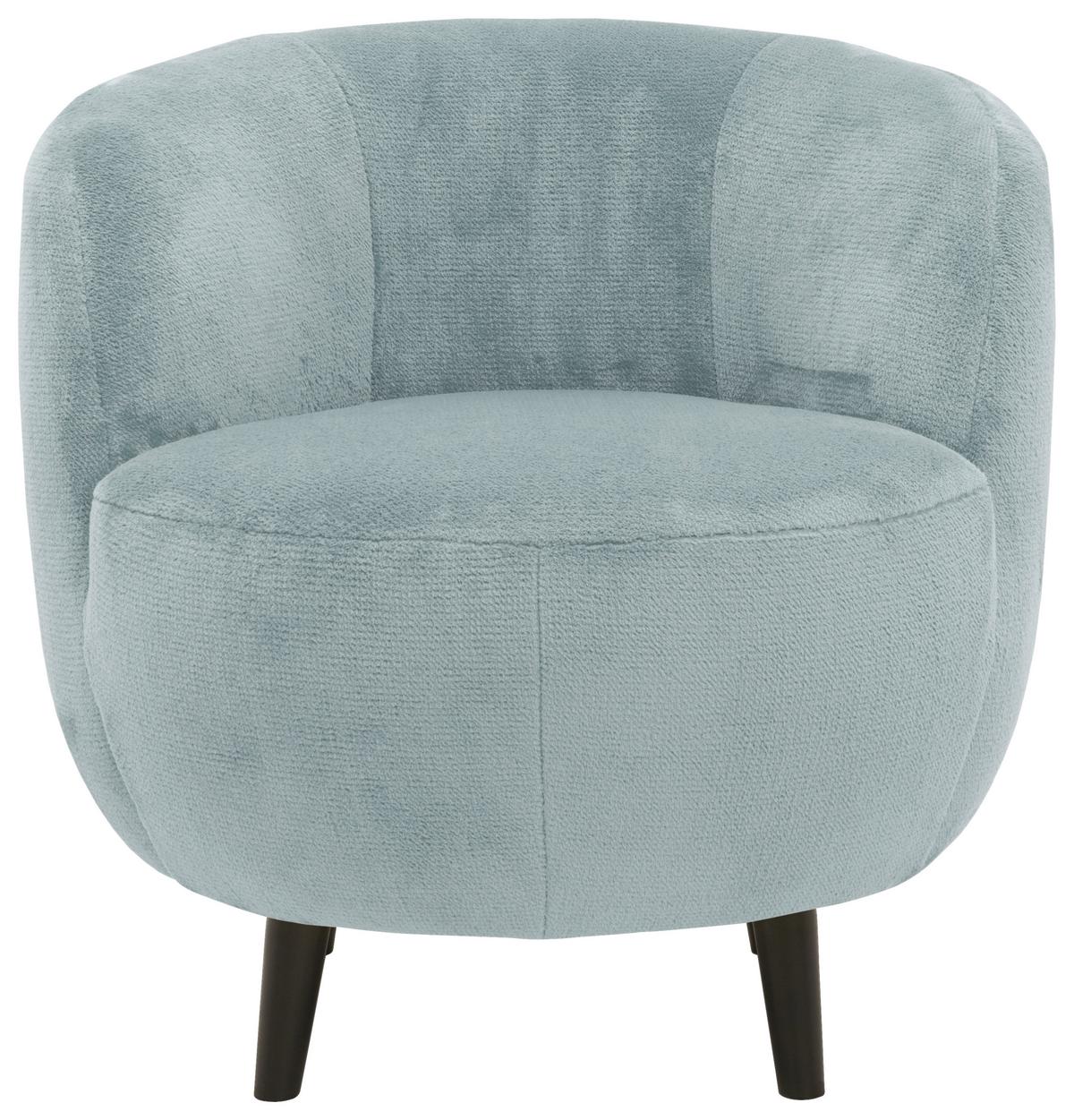 Sessel Looks Xiv - Mintgrau/Schwarz, Design, Textil (72/72/76cm) - LOOKS by W.Joop