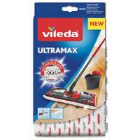 Návlek na mop VILEDA ULTRAMAX MICROFIBRE 2V1 - červená, Konventionell, textil/plast - Vileda
