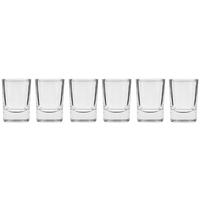 Schnapsglas Tanya 6er-Set, Je ca. 55 ml - Klar, MODERN, Glas