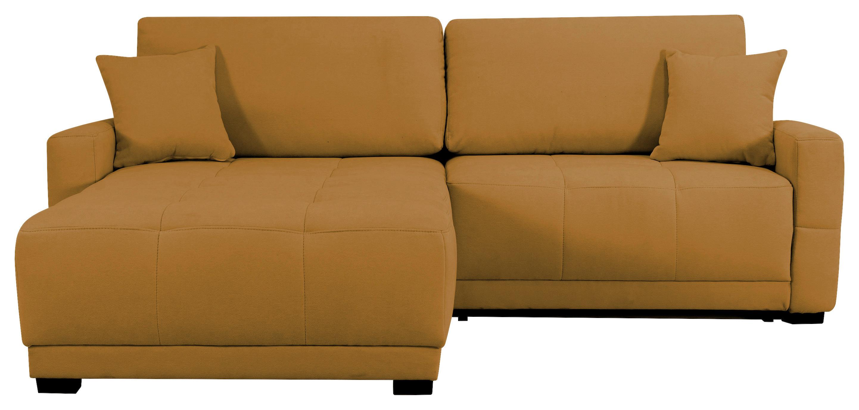 Ecksofa Mount Gelb S: 237x186 cm - Gelb, Design, Textil (237/186cm) - MID.YOU