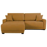 Ecksofa Mount Gelb S: 237x186 cm - Gelb, Design, Textil (237/186cm) - MID.YOU