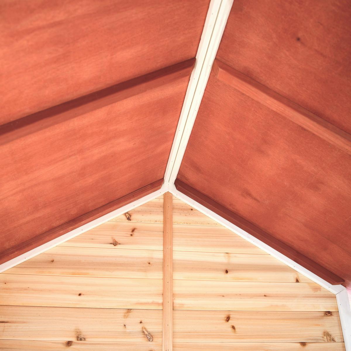 Stelzenhaus Mit Rutsche Naturfarben Exit Loft 500 - Limette/Naturfarben, KONVENTIONELL, Holz (329/190/253cm) - EXIT Toys