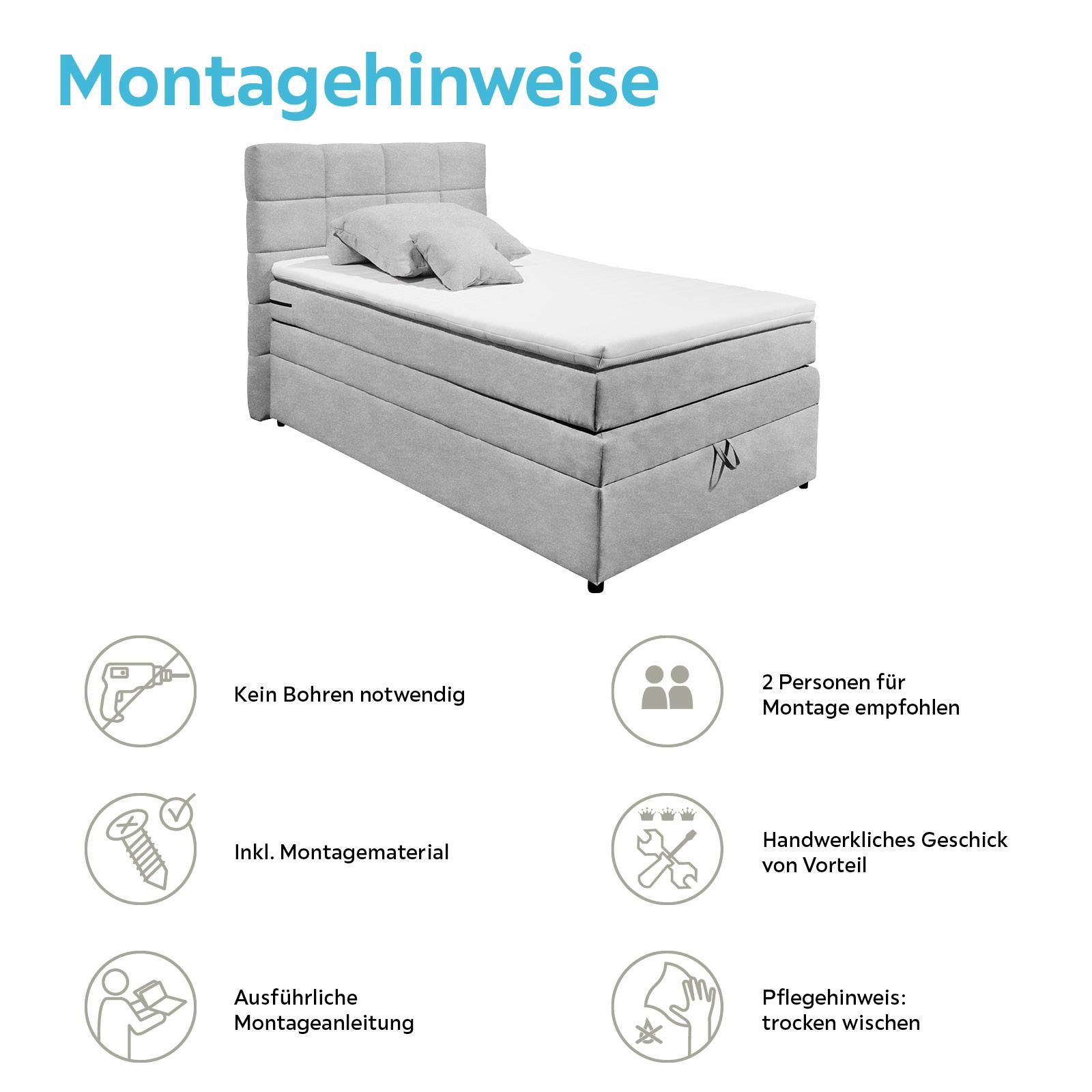 Boxspringbett Montage