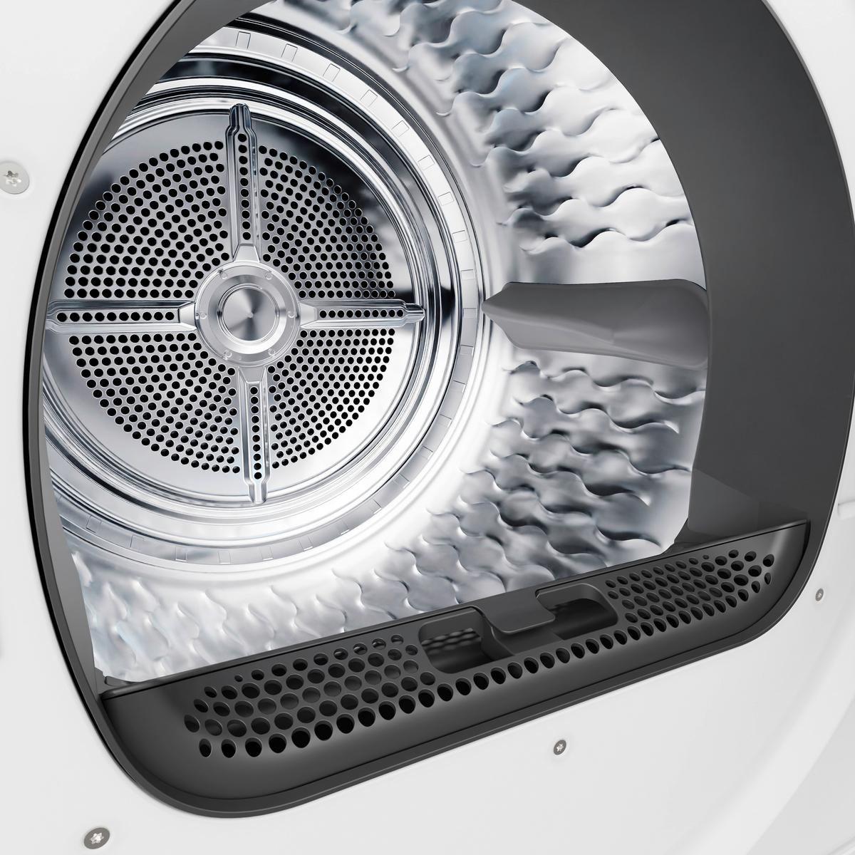 Wärmepumpentrockner Weiß B: 60cm - Weiß, Trend, Glas/Kunststoff (60/85/62,5cm) - Hisense