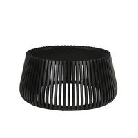 COUCHTISCH Schwarz B: 80 cm - Schwarz, Design, Holz (80/80/36cm) - MID.YOU