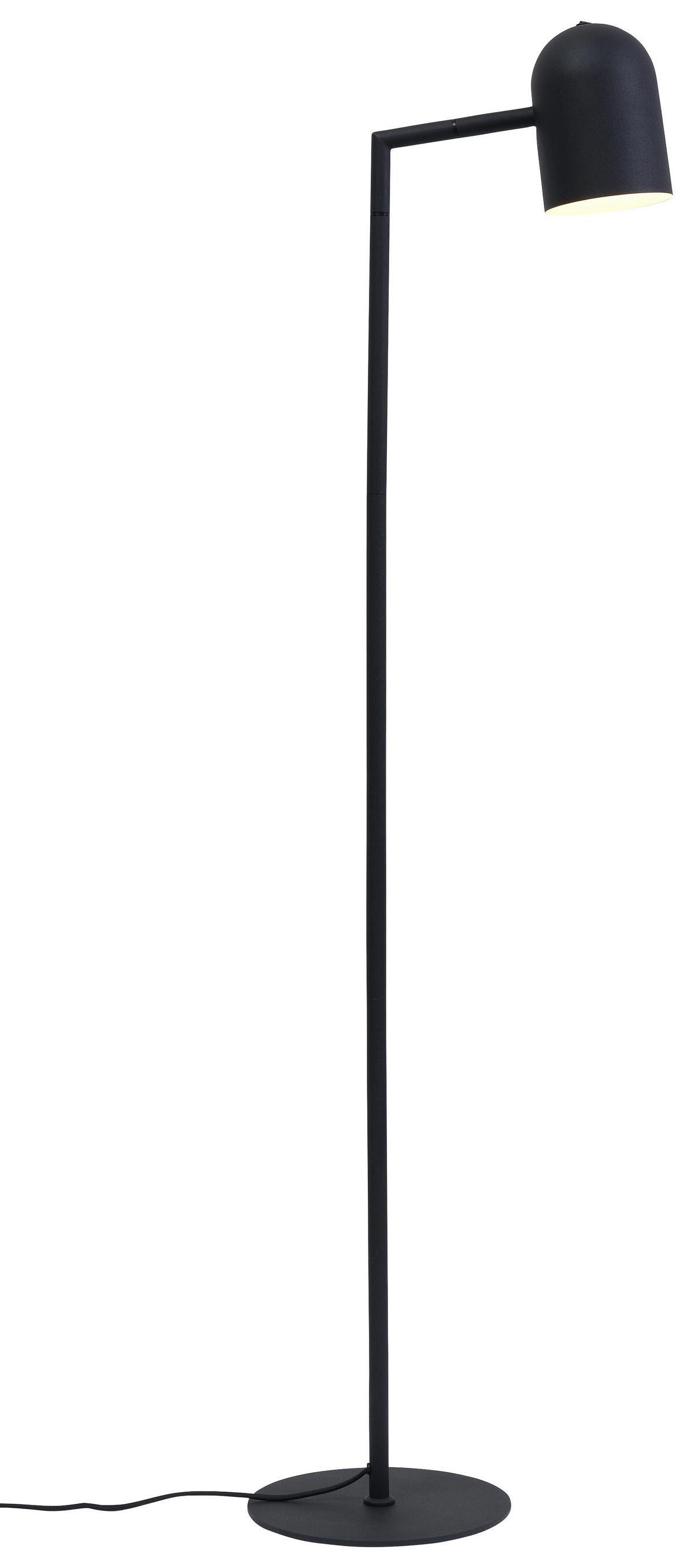 Stehlampe Marseille Schwarz drehbar - Schwarz, Design, Metall (17/141cm) - It's about Romi