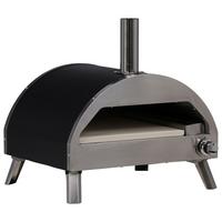 Pizzaofen Kerang Silberfarben - Silberfarben, KONVENTIONELL, Metall (56,3/56,5/54cm) - Gardenson