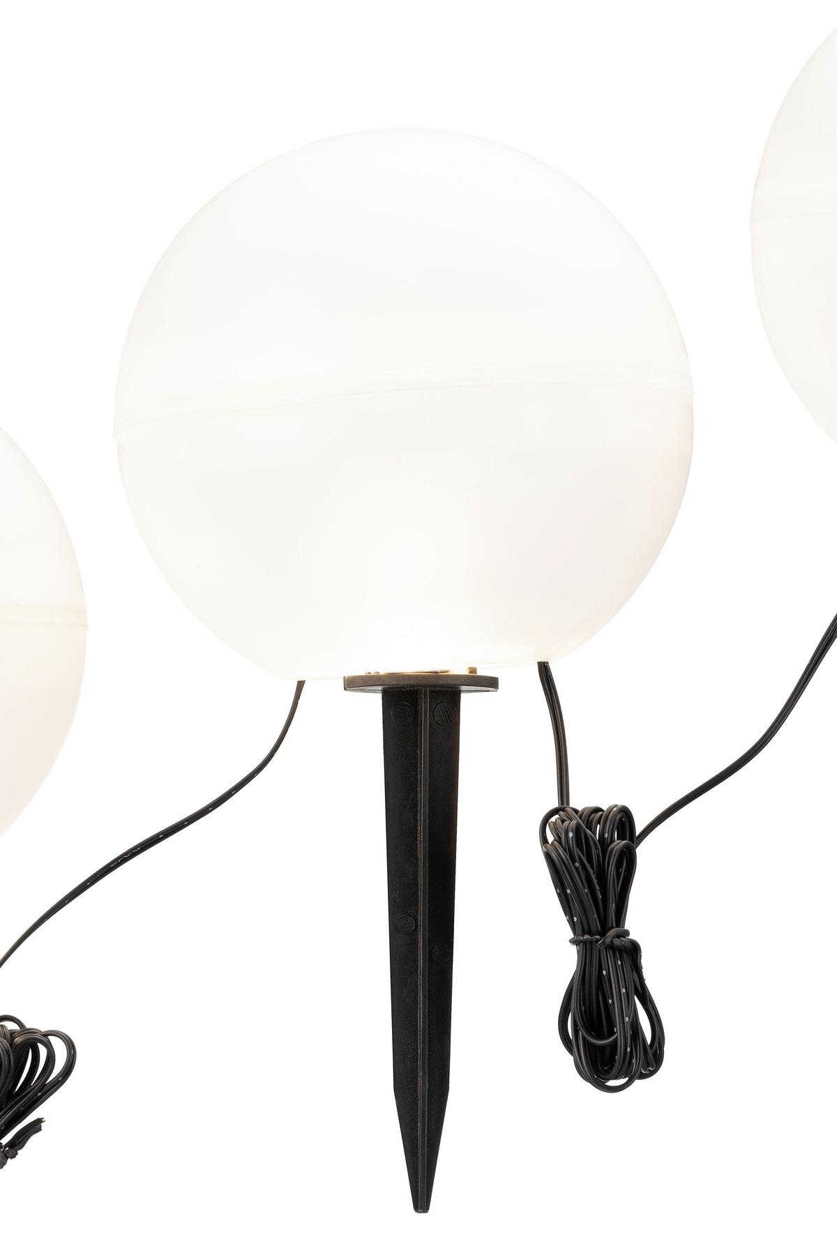 Solarleuchte, 800 cm Doris - Weiß, Basics, Kunststoff (800cm) - Homezone