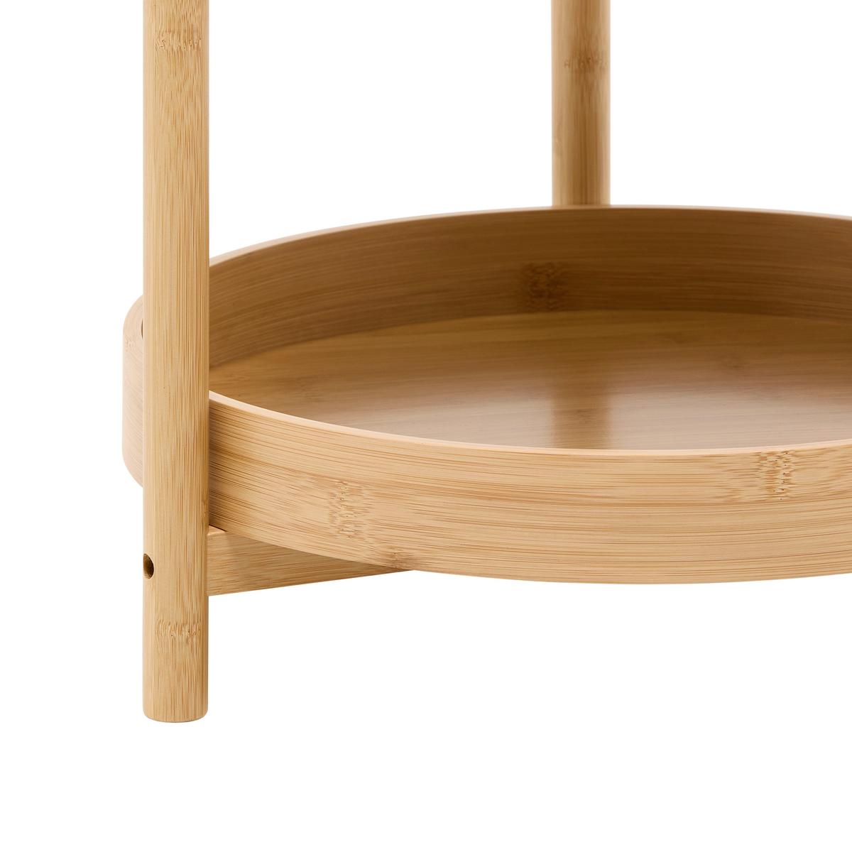 PRÍRUČNÝ STOLÍK VIVA - prírodná farba, Natur, kompozitné drevo/prírodné materiály (42,5/47/42,5cm) - Mömax