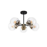 Hängeleuchte 35-01306 Lens - Natur, Metall (60/60/40cm)