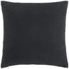 Dekoračný vankúš Lexi, 45/45cm, čierna - čierna, Modern, textil (45/45cm) - Modern Living