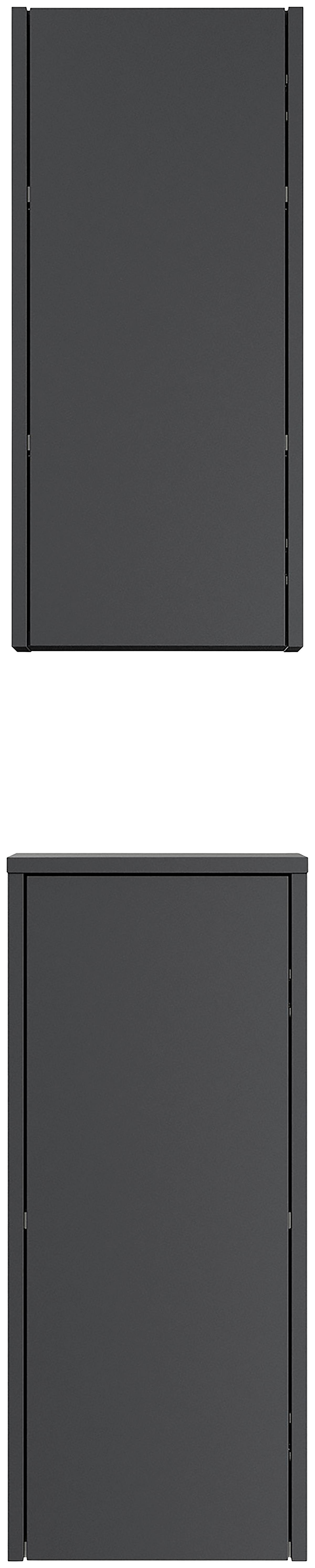 Hängeschrank Limes Graphitfarben B: 30 cm - Graphitfarben, MODERN, Holzwerkstoff (30/70,6/20cm) - MID.YOU