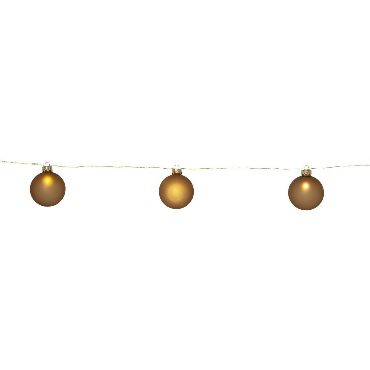 Lichterkette 411557_bliss - Transparent/Goldfarben, Basics, Kunststoff/Metall (160/6/6cm) - Eglo