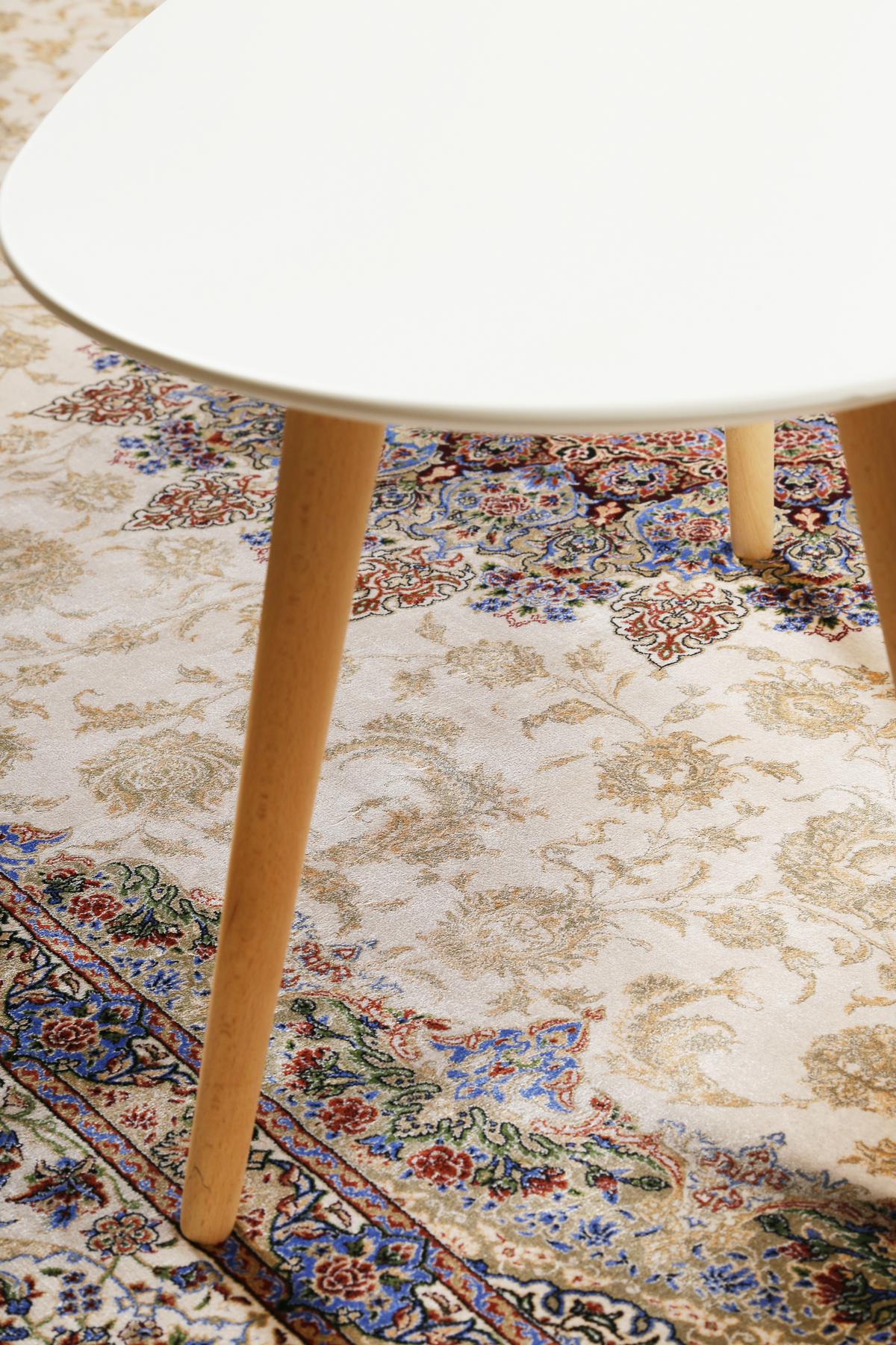 Orientalischer Webteppich Beige Täbriz Bxl: 200x290 Cm - Beige, LIFESTYLE, Textil (200/290cm) - WECON HOME