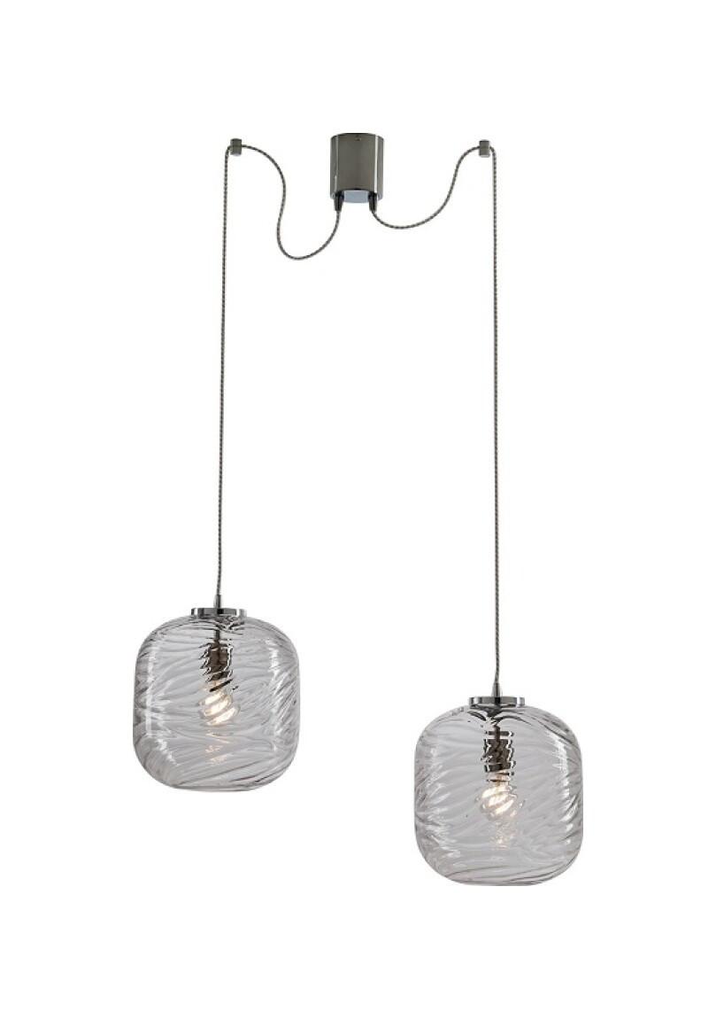 Hängeleuchte I-Nereide-C-S2 Tr - Transparent, KONVENTIONELL, Glas (24,5/30,6cm)